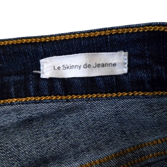 Frame Denim Dark Blue Skinny Jeans - Picture 4 of 7